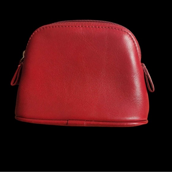 Coach vintage Small Cosmetic Pouch Toiletry Makeup mini Travel case bag - Picture 3 of 8